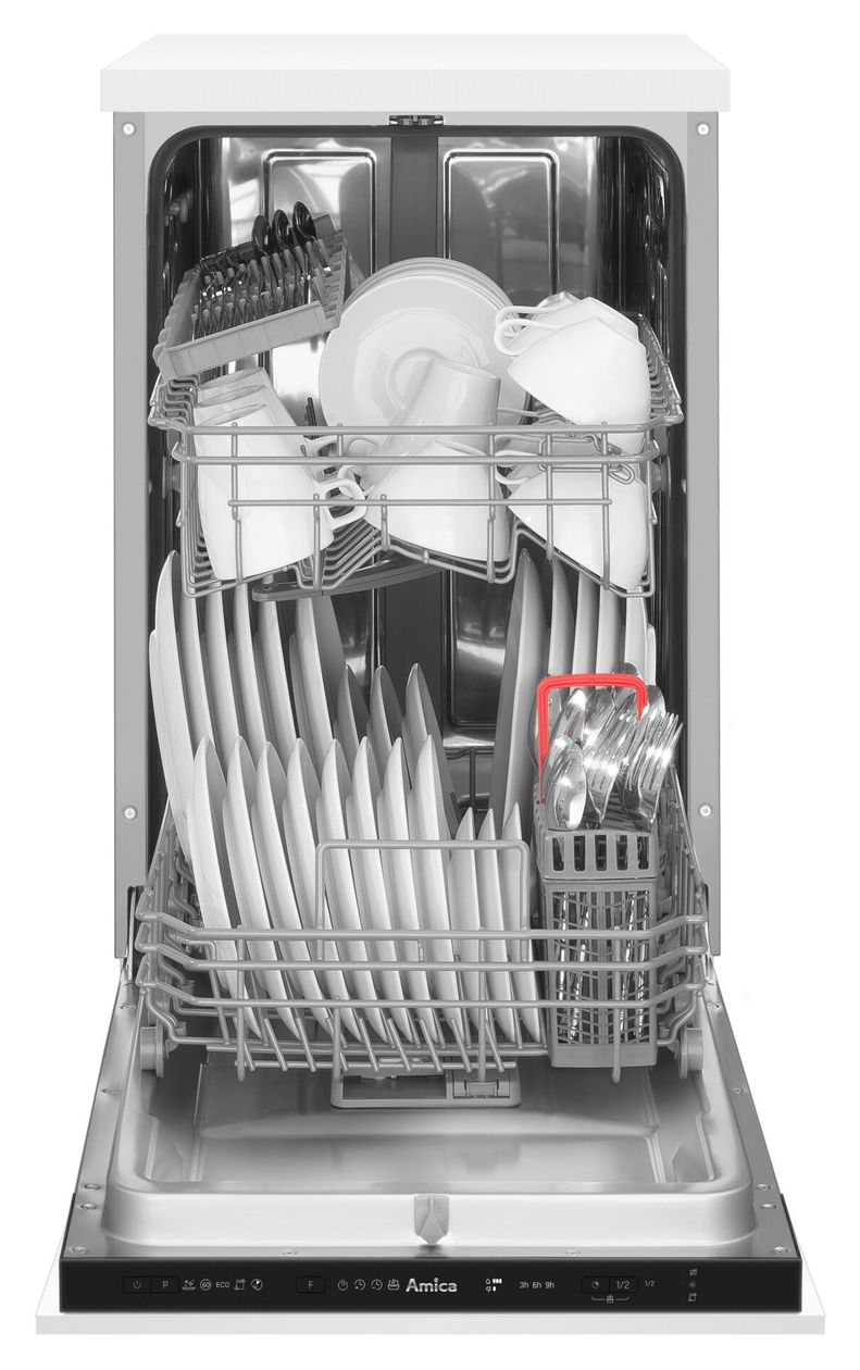 EGSPV587921 45 cm Geschirrspüler vollintegriert (ohne Front) Leise 10 Maßgedecke aquaStop Funktion 