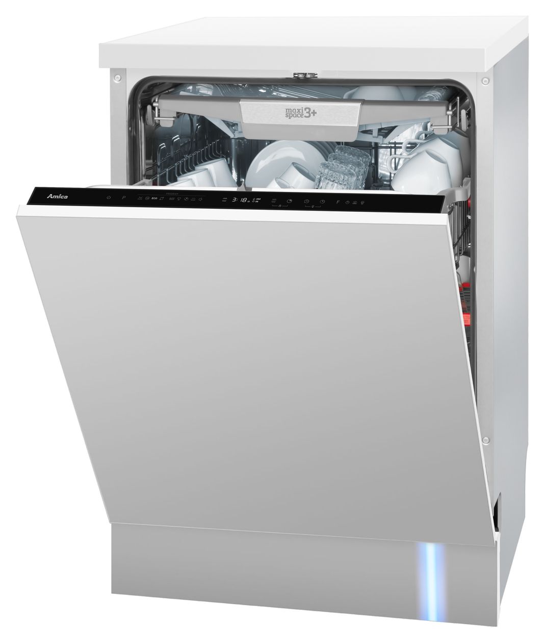 EGSPV590900 60 cm Geschirrspüler vollintegriert (ohne Front) Sehr leise 14 Maßgedecke aquaStop Funktion 