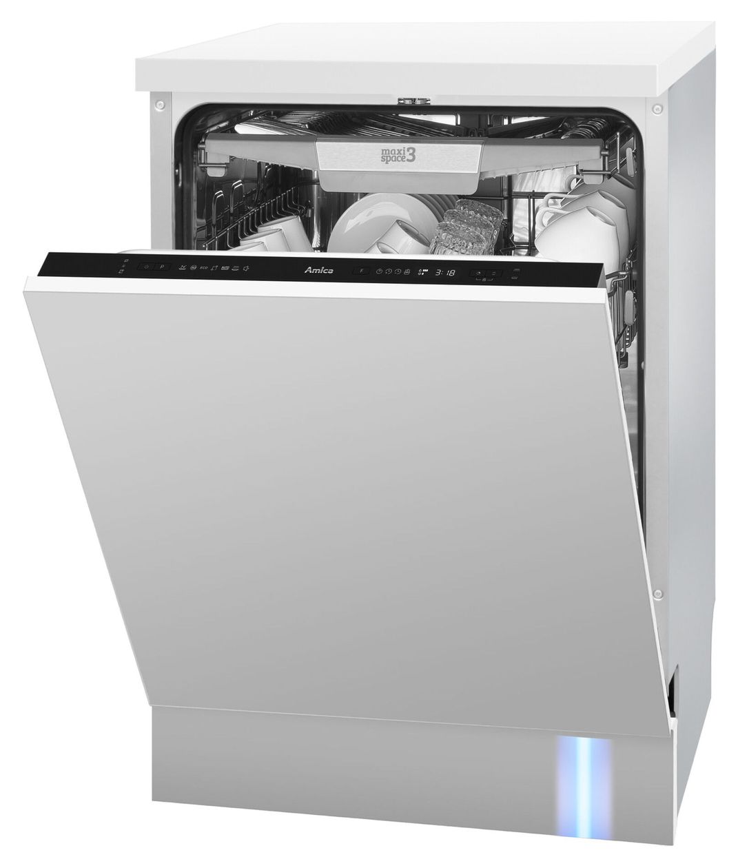 EGSPV594400 60 cm Geschirrspüler vollintegriert (ohne Front) Sehr leise 14 Maßgedecke 