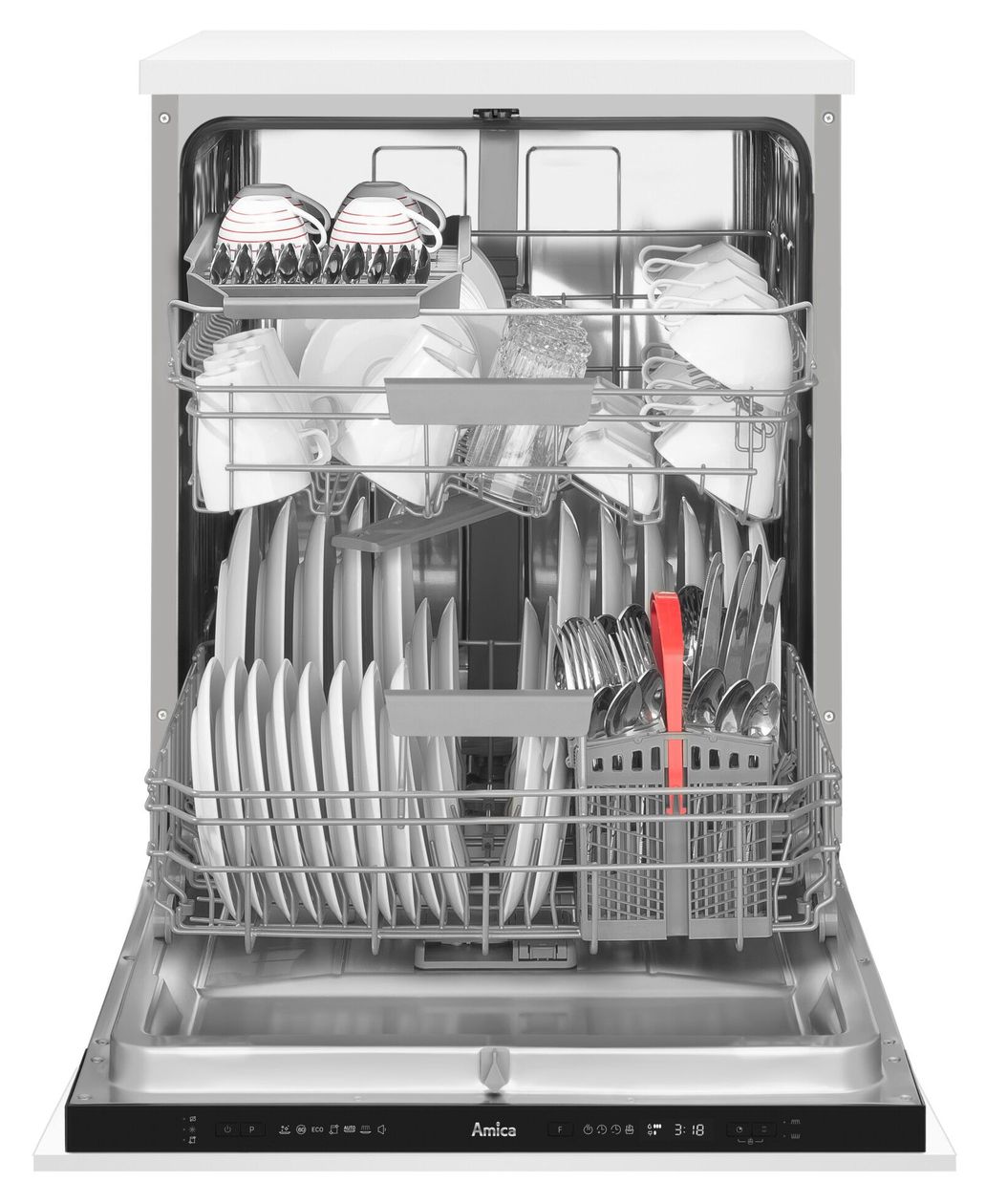 EGSPV594900 60 cm Geschirrspüler vollintegriert (ohne Front) Leise 14 Maßgedecke 