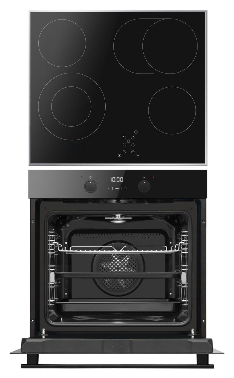 EHBCX954200E Flex Backofen-Set maxi AutoClean EasyClean mit autarkem 60 cm Glaskeramik Kochfeld 
