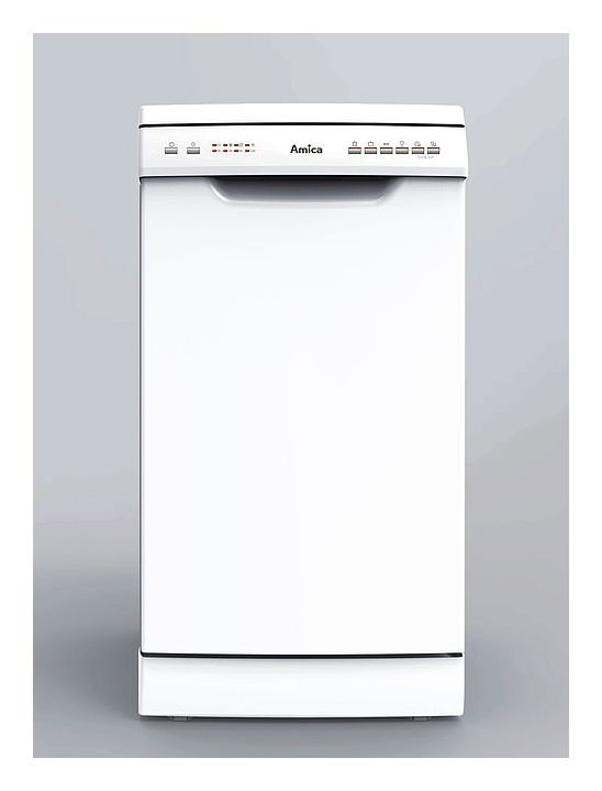 GSP14544W 45 cm Geschirrspüler freistehend Leise 9 Maßgedecke aquaStop Funktion 