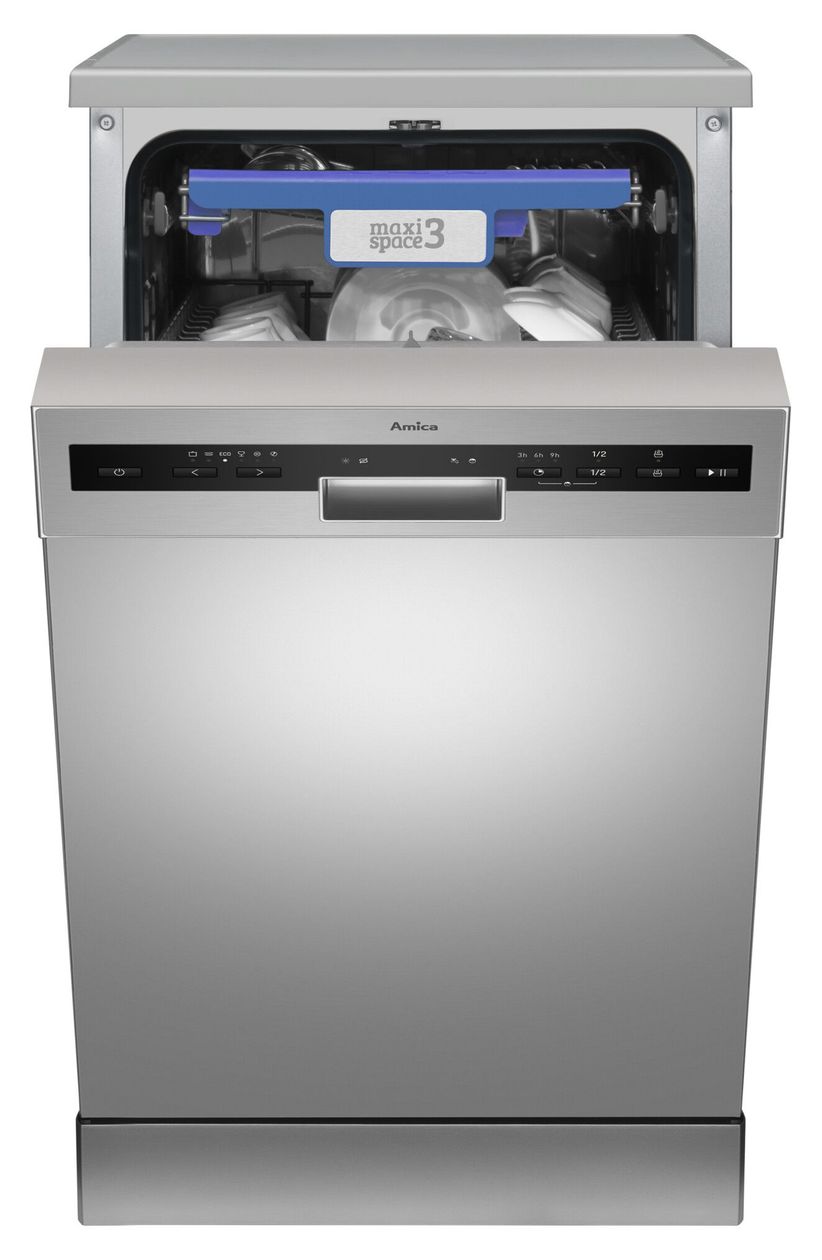 GSP531100E 45 cm Geschirrspüler unterbaufähig Leise 10 Maßgedecke aquaStop Funktion 