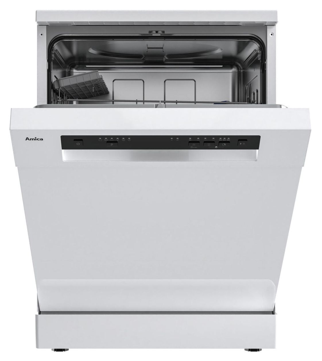 GSP543912-1W 60 cm Geschirrspüler freistehend Leise 14 Maßgedecke aquaStop Funktion Natürlich/Natur 