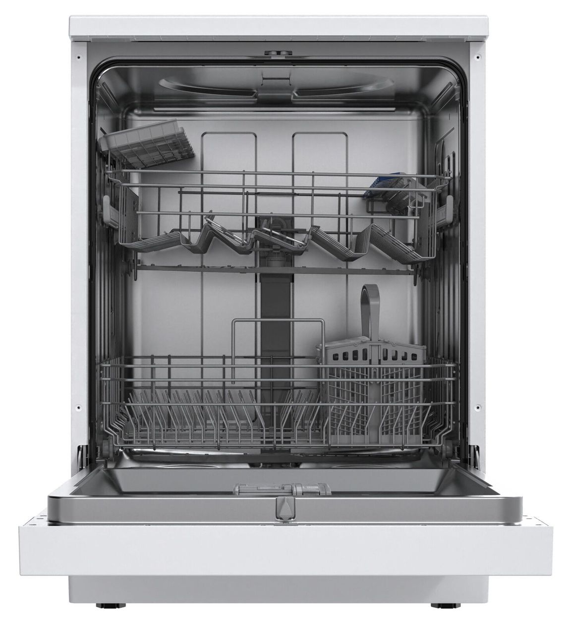 GSP543912W 60 cm Geschirrspüler freistehend Leise 14 Maßgedecke 