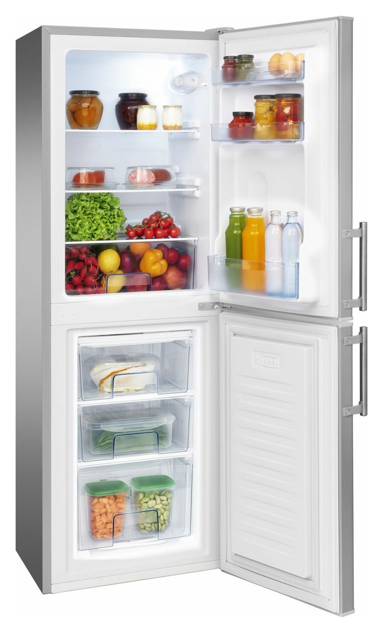 KGC384111E 93 l / 45 l Kühl-Gefrierkombi freistehend 94 kWh Jahr  (Edelstahl) 