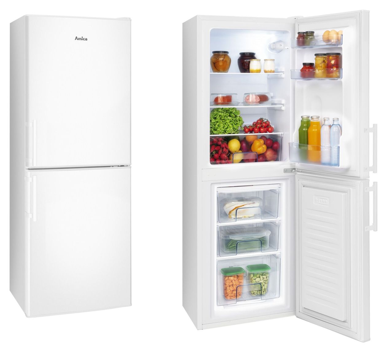 KGC384111W 93 l / 45 l Kühl-Gefrierkombi freistehend 94 kWh Jahr  (Weiß) 