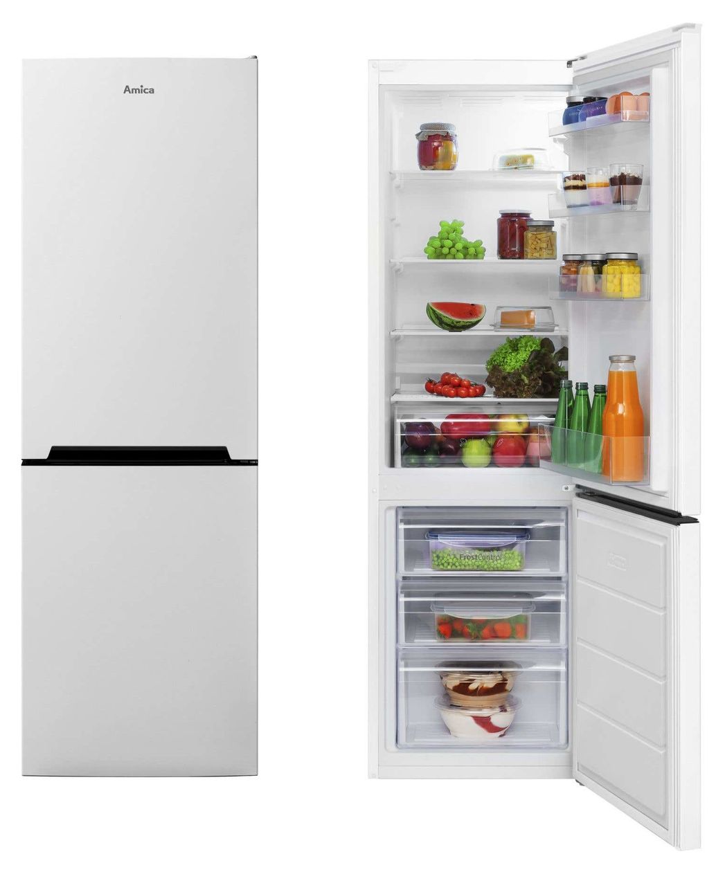 KGCL387115W 183 l / 84 l Kühl-Gefrierkombi freistehend 222 kWh Jahr  (Weiß) 