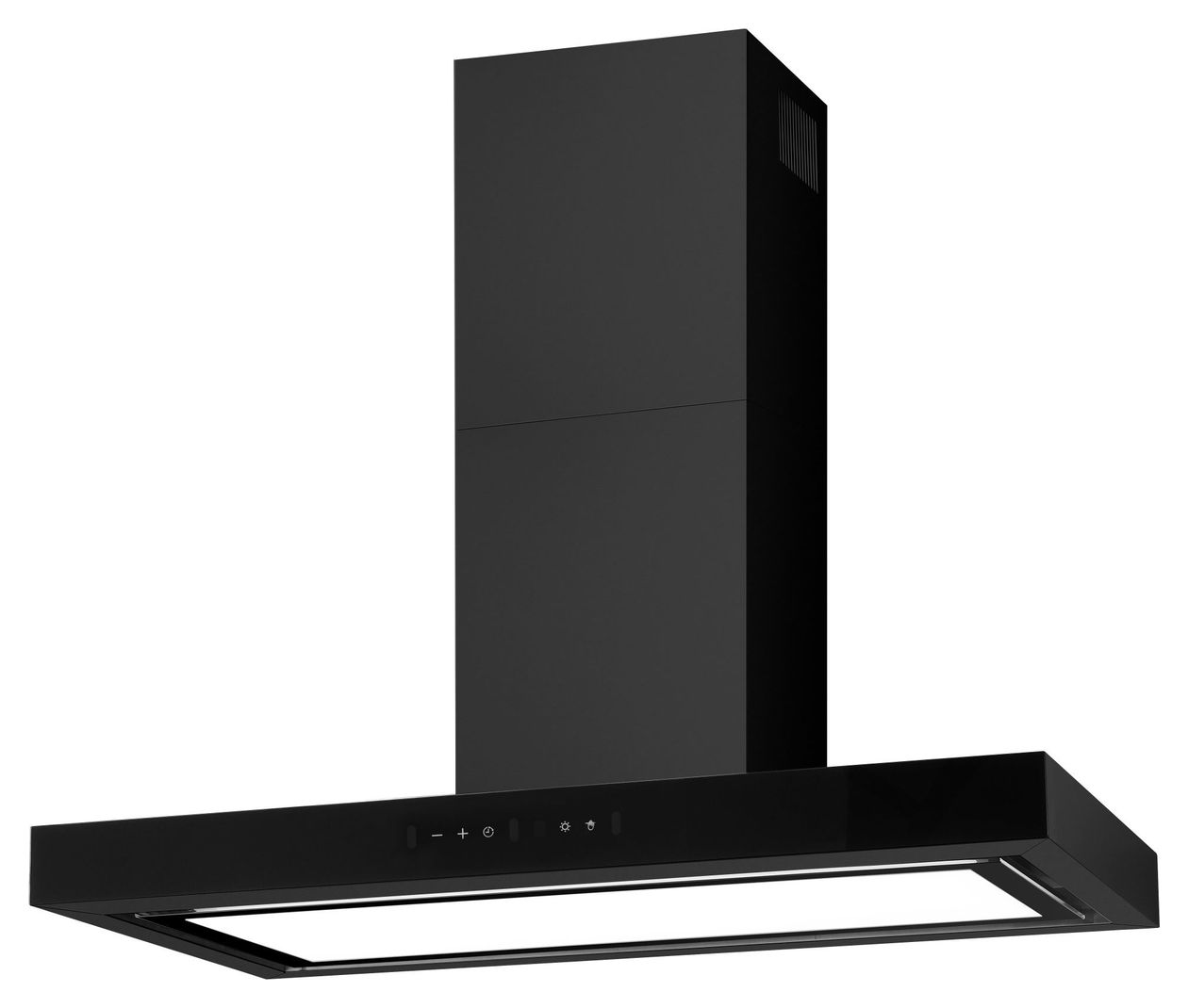 KH694617SM Abluft/Umluft Dunstabzugshaube/Esse Insel 90 cm (Schwarz) 