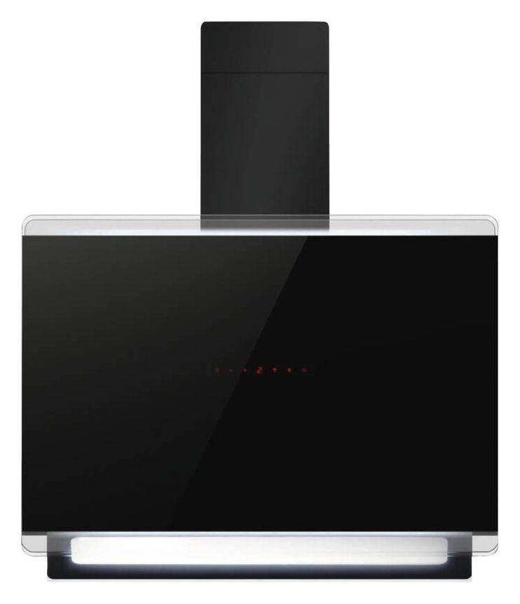 KHF695801S Abluft/Umluft Dunstabzugshaube/Esse Wand 80 cm (Schwarz) 