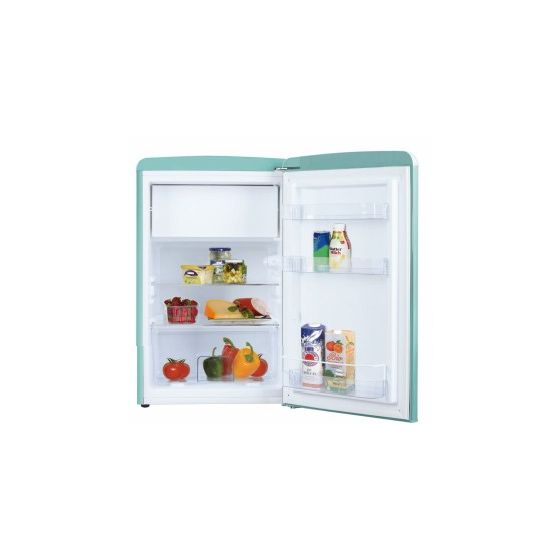 KS15612T 108 l / 95 l Tischkühlschrank EEK: E 137 kWh Jahr  (Türkis) 