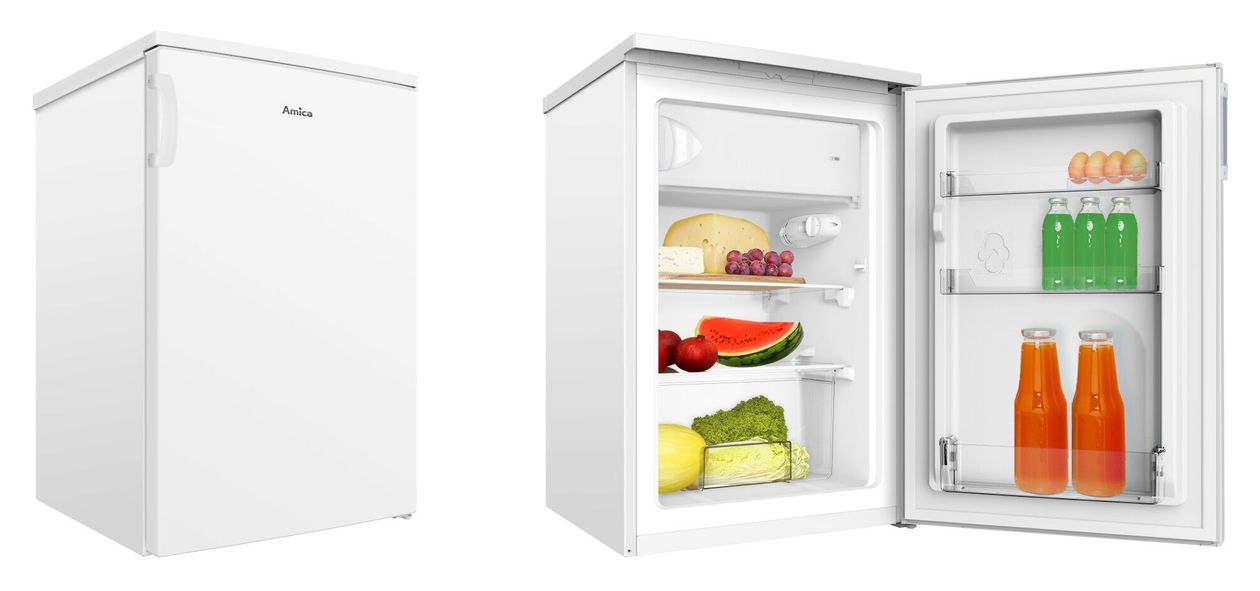 KS361300W 107 l / 94 l Tischkühlschrank EEK: C 87 kWh Jahr  (Weiß) 