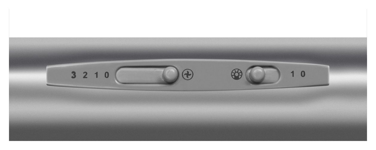 UH17010-4E Abluft/Umluft Dunstabzugshaube/Esse Unterbau 60 cm (Edelstahl) 