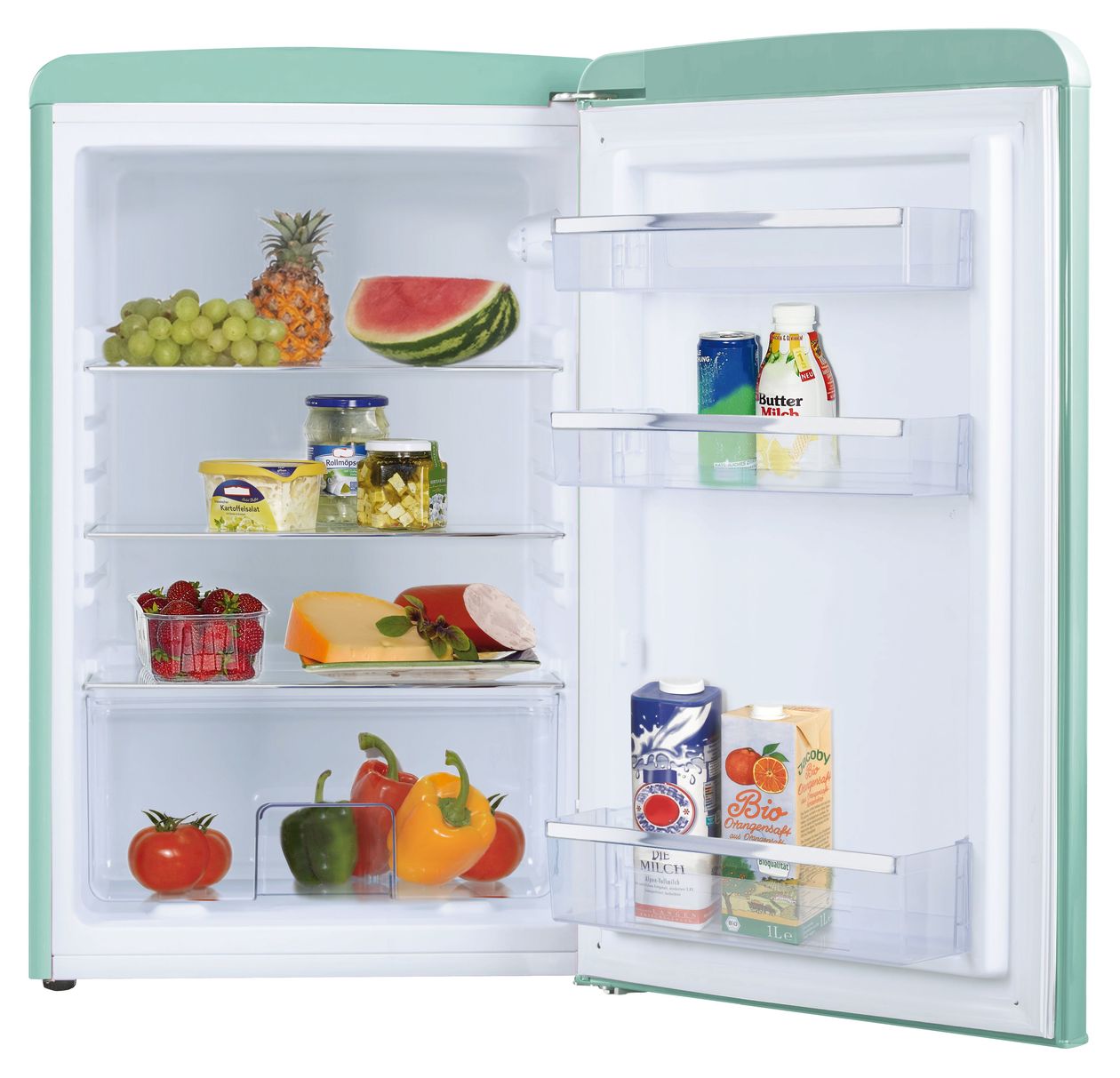 VKS15623M 122 l Tischkühlschrank EEK: F 112 kWh Jahr  (Mintfarbe) 