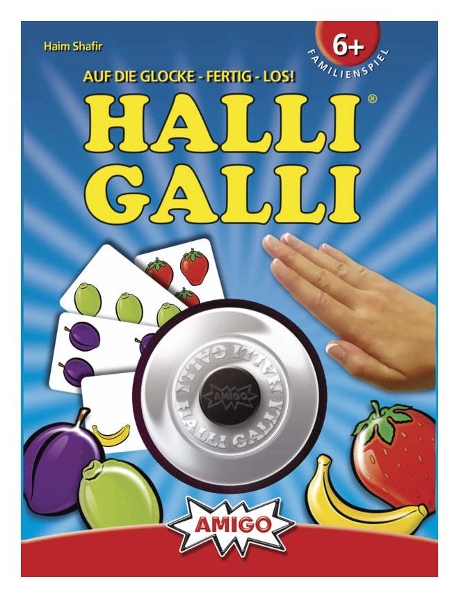 01700 Halli Galli Kartenspiel bis zu 6 Spielern ab 6 Jahr(e) 