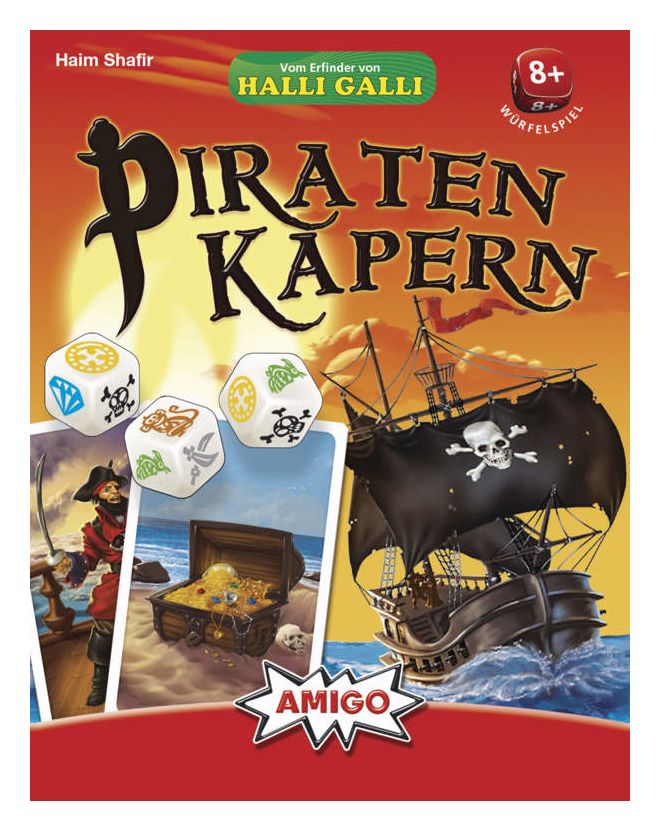 02510 Piraten kapern Kartenspiel bis zu 5 Spielern ab 8 Jahr(e) 