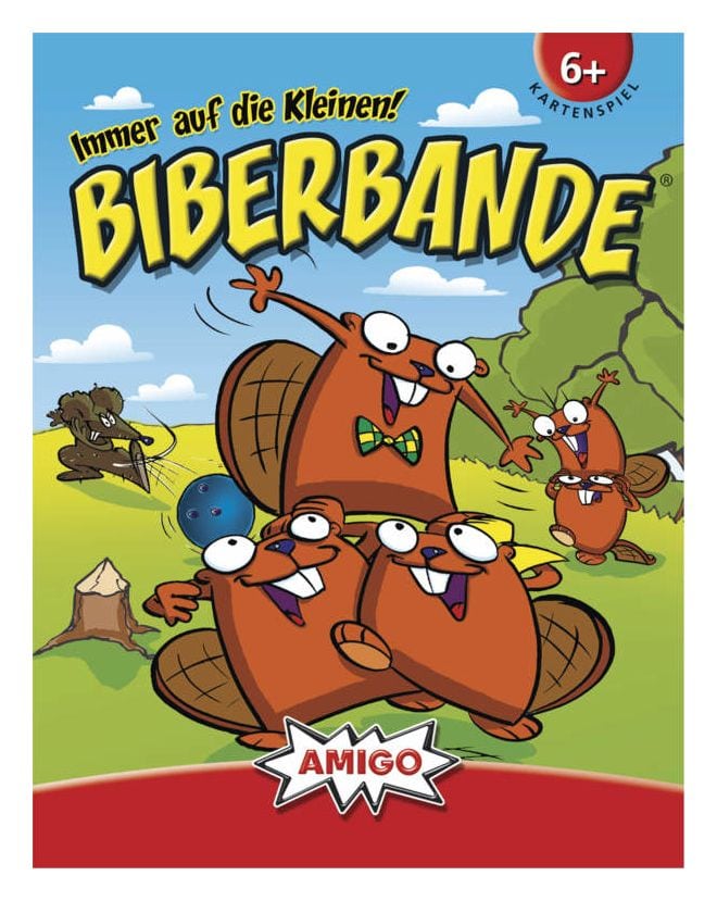 02920 Biberbande Kartenspiel bis zu 6 Spielern ab 6 Jahr(e) 