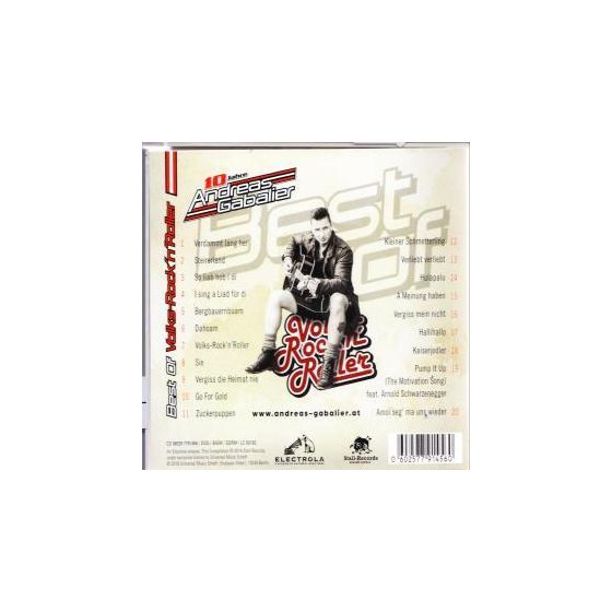Andreas Gabalier - Best Of Volks-Rock'n'Roller 