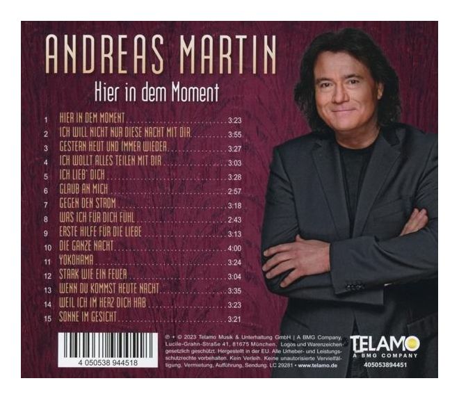 Andreas Martin - Hier in dem Moment 