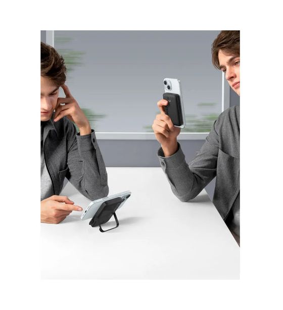 322 MagGo 5000 mAh Powerbank USB Typ-C Kabelloses Laden  (Schwarz) 