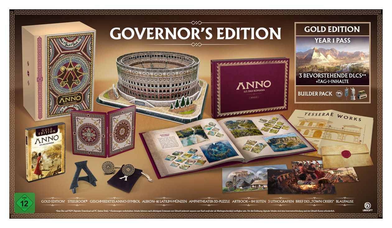 Anno 117: Pax Romana - Governors Edition (PC) 