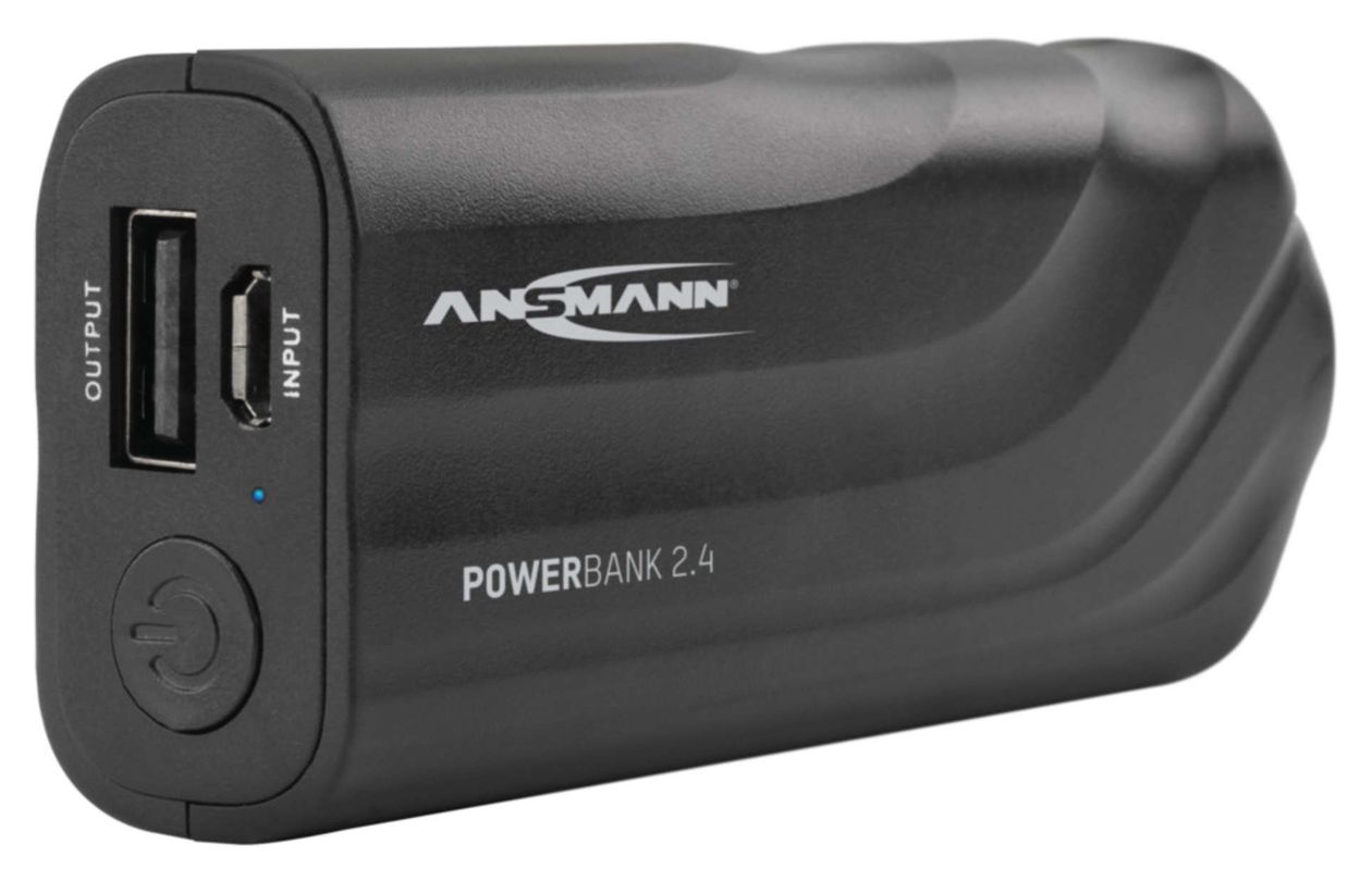 PB2.4 2200 mAh Powerbank USB Typ-A  (Schwarz) 