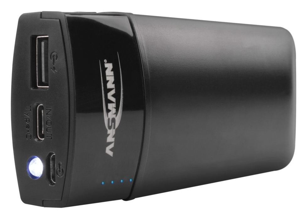 PB5.4 5000 mAh Powerbank  (Schwarz) 