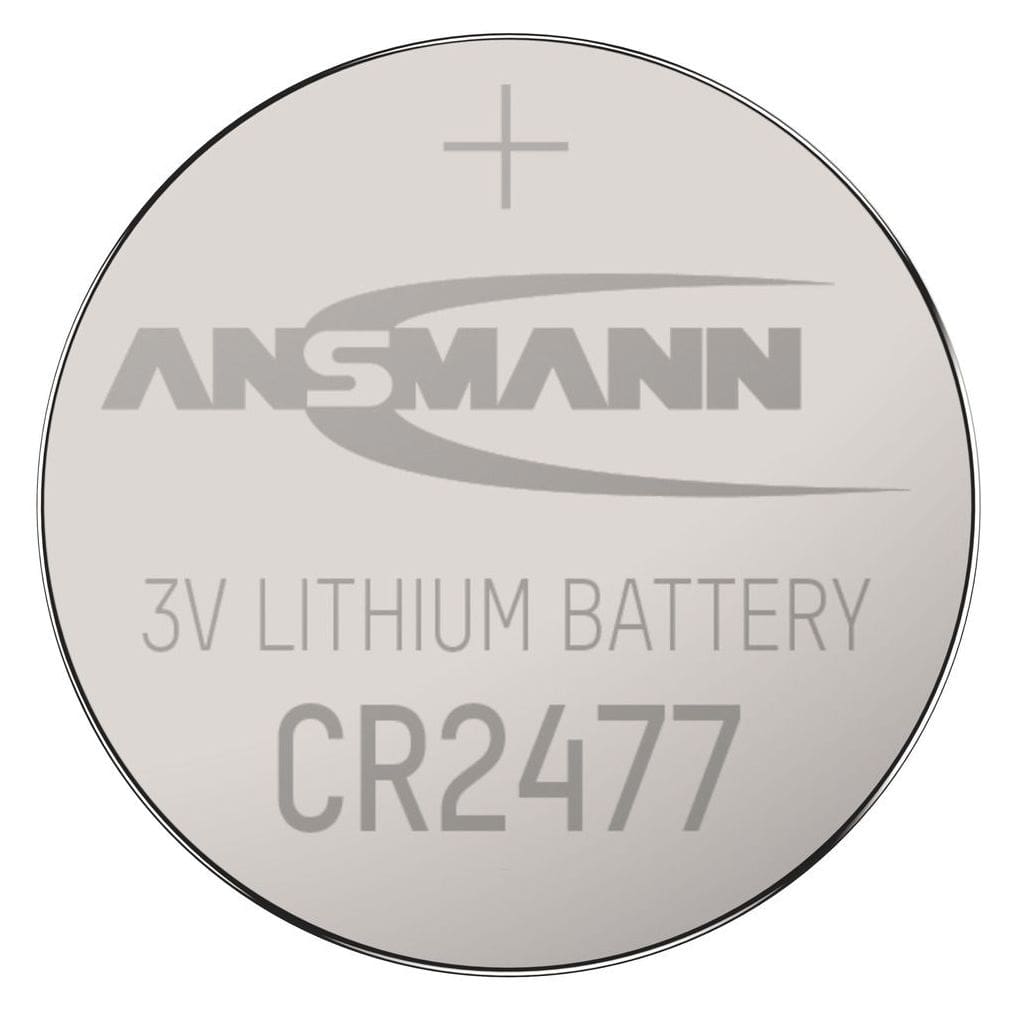 Knopfzelle CR2477 Lithium 3 V 1 Stück  (Silber) 