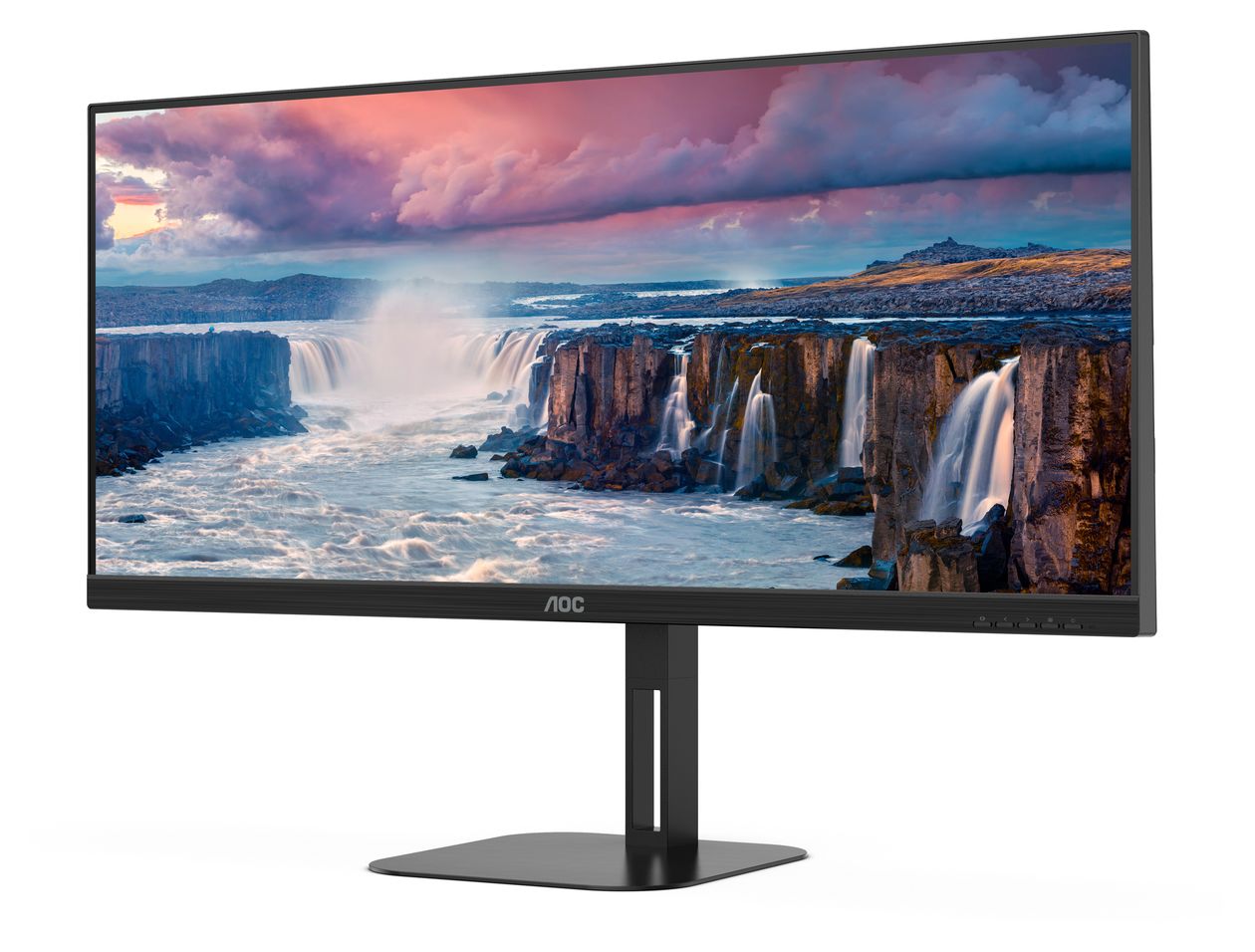 U34V5C/BK Quad HD Monitor 86,4 cm (34 Zoll) 21:9 4 ms 300 cd/m²  (Schwarz) 