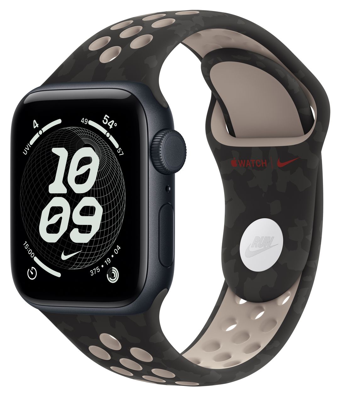 40 mm Nike Sportarmband After Dark Black - M/L 