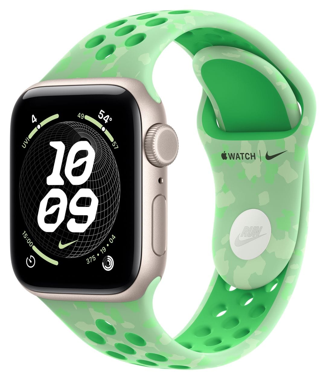 40 mm Nike Sportarmband Green Spark - M/L 