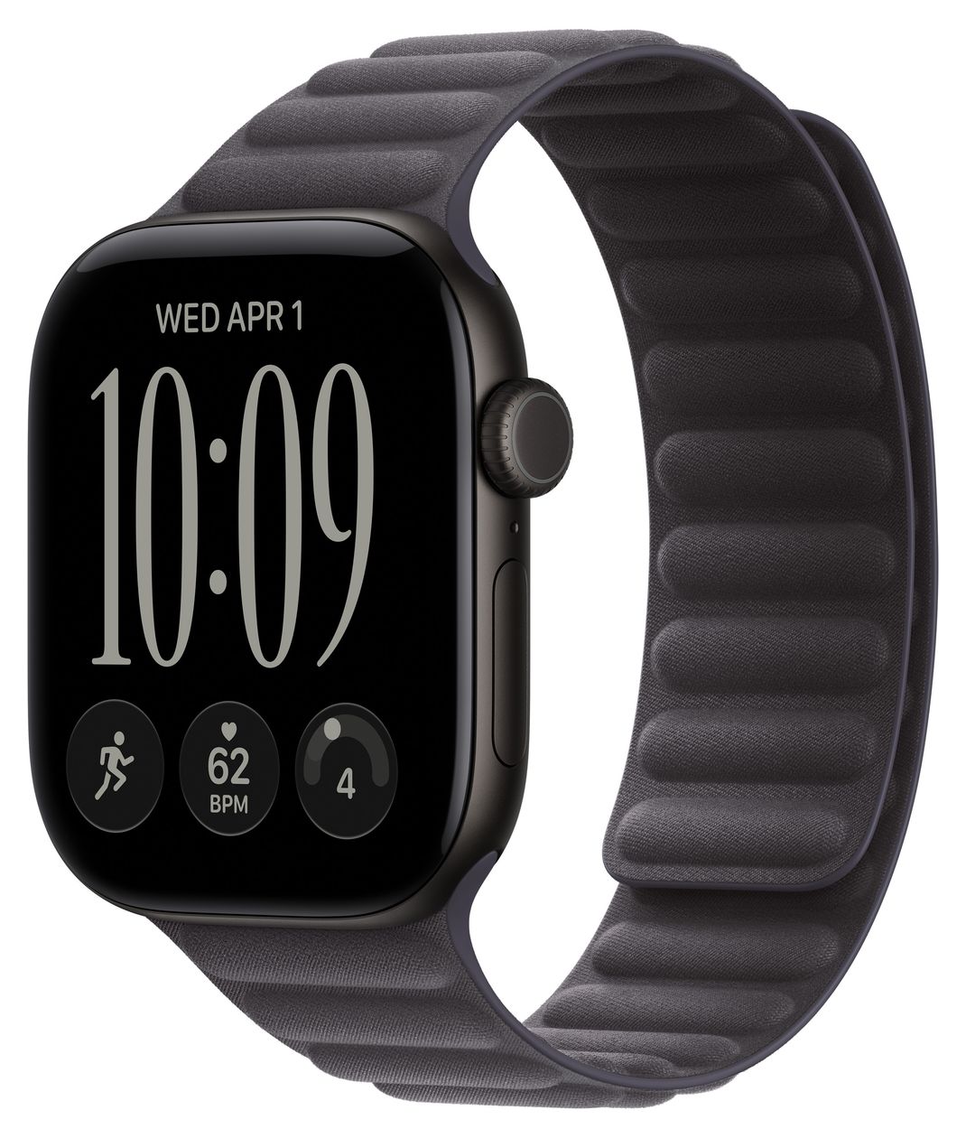 42 mm Armband mit Magnetverschluss Mitternacht - S/M 