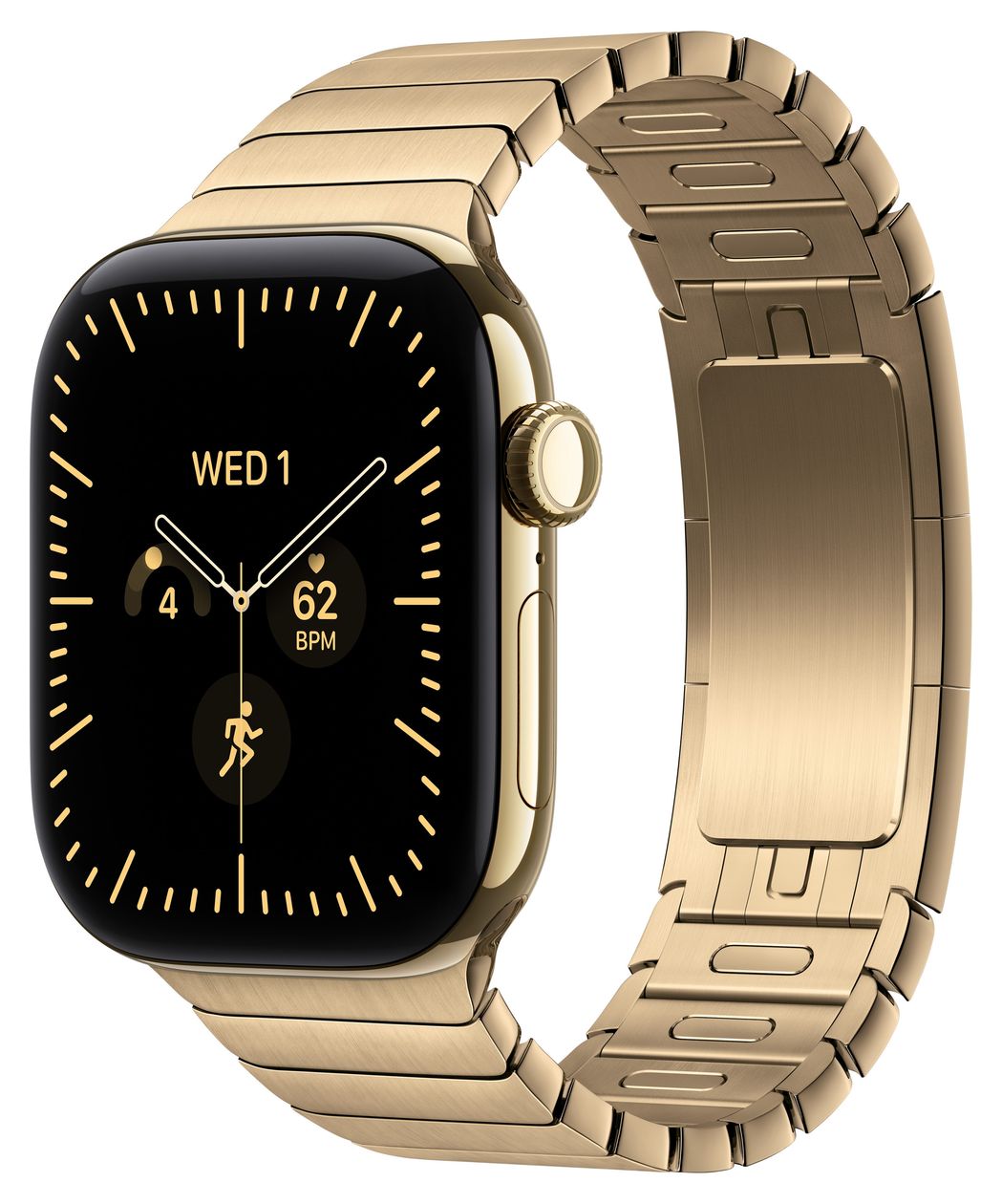 42 mm Gliederarmband Brillantgold 