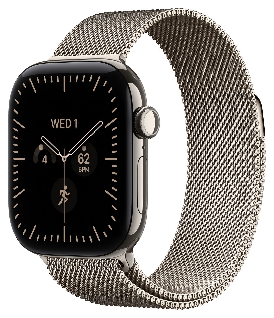 42 mm Milanaise Armband Natur 