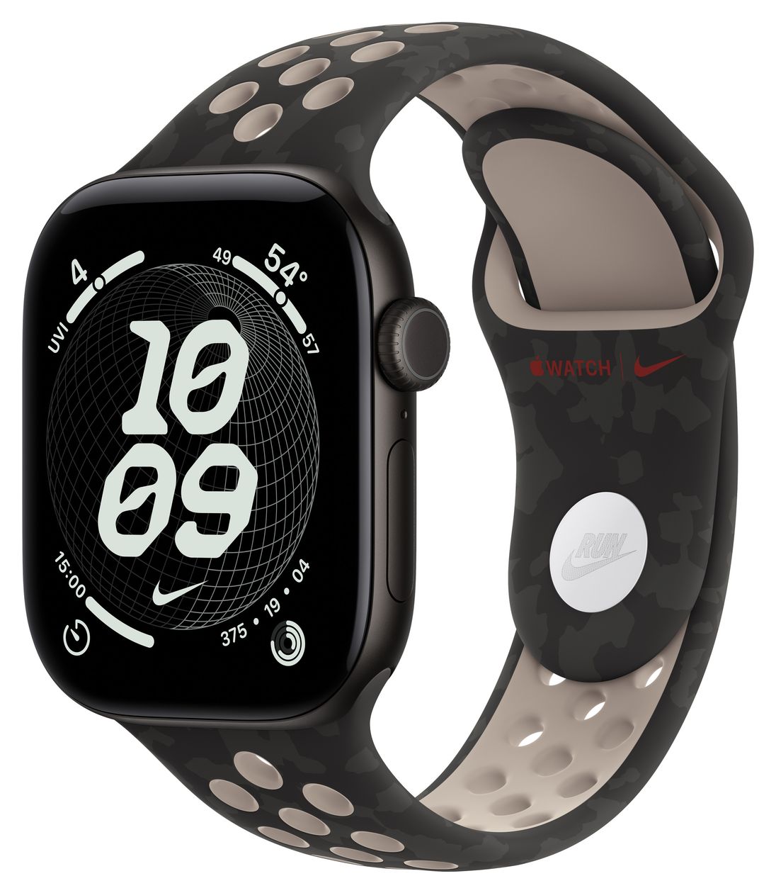 42 mm Nike Sportarmband After Dark Black - S/M 