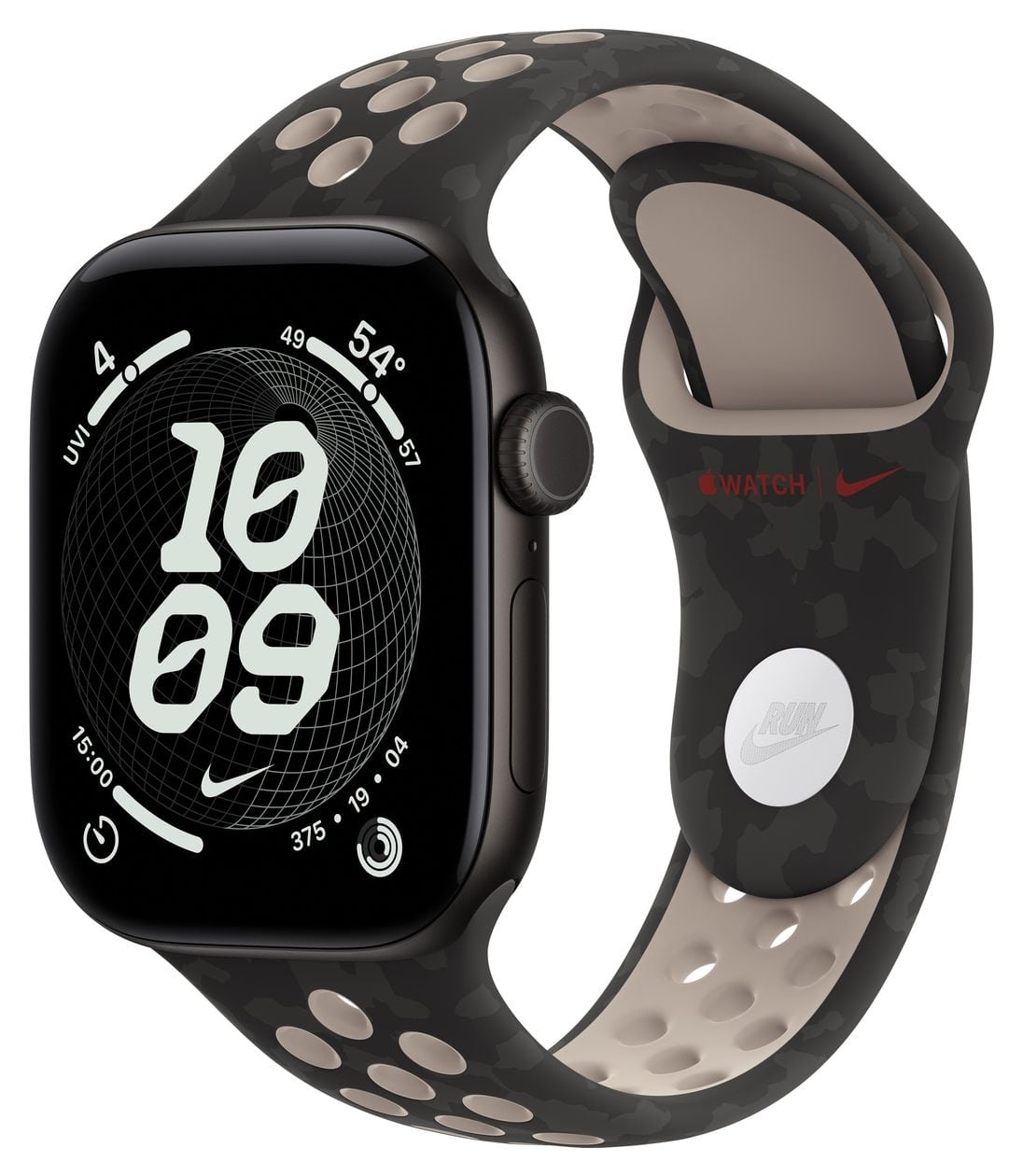 42 mm Nike Sportarmband After Dark Black - M/L 