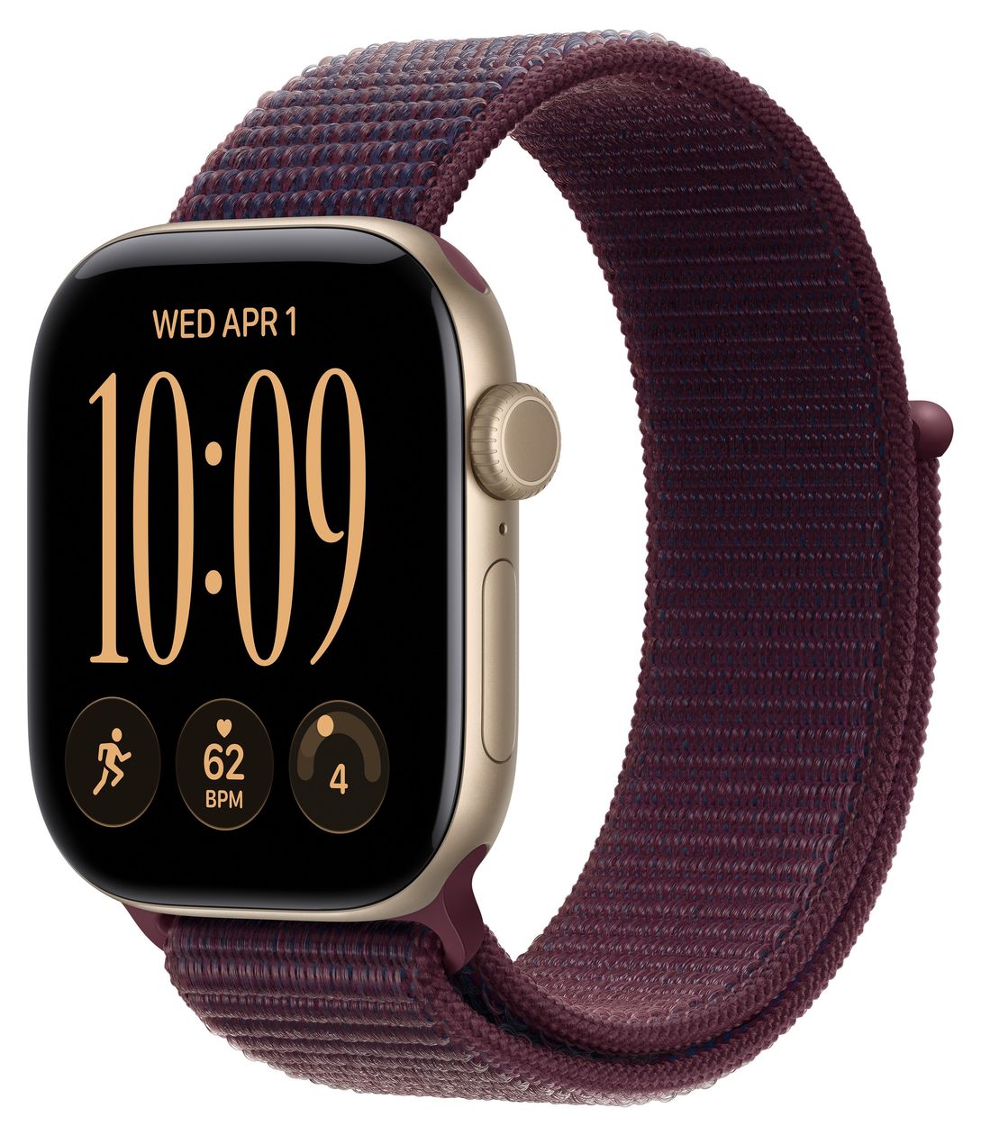 42 mm Sport Loop Burgunder 