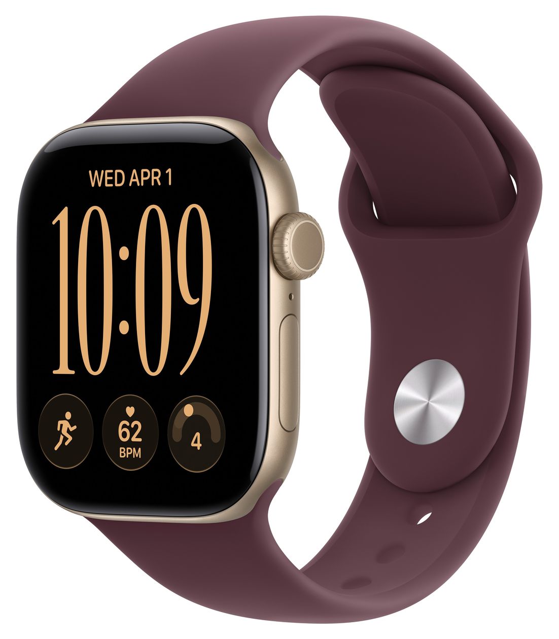 42 mm Sportarmband Burgunder - M/L 