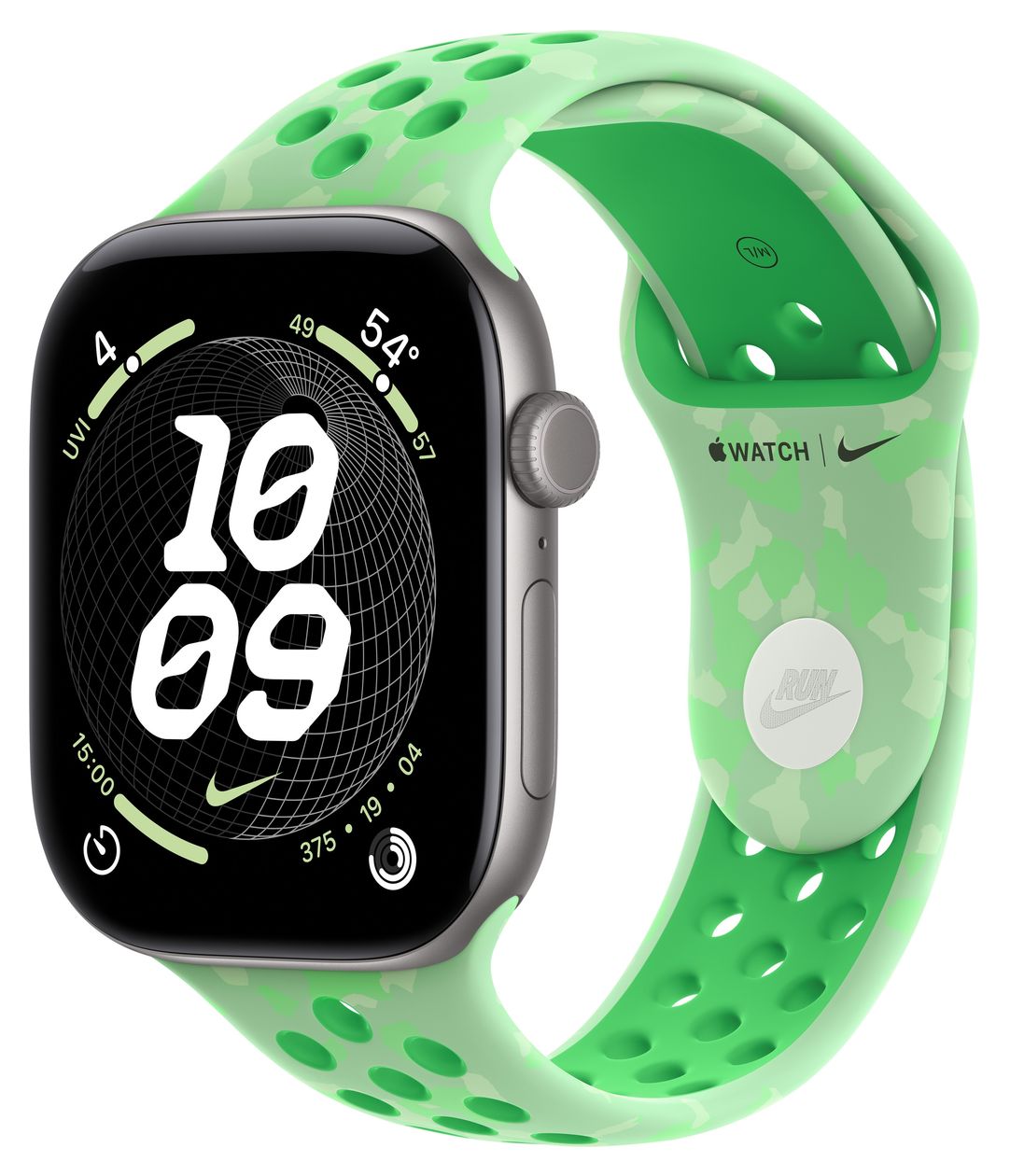 46 mm Nike Sportarmband Green Spark - S/M 