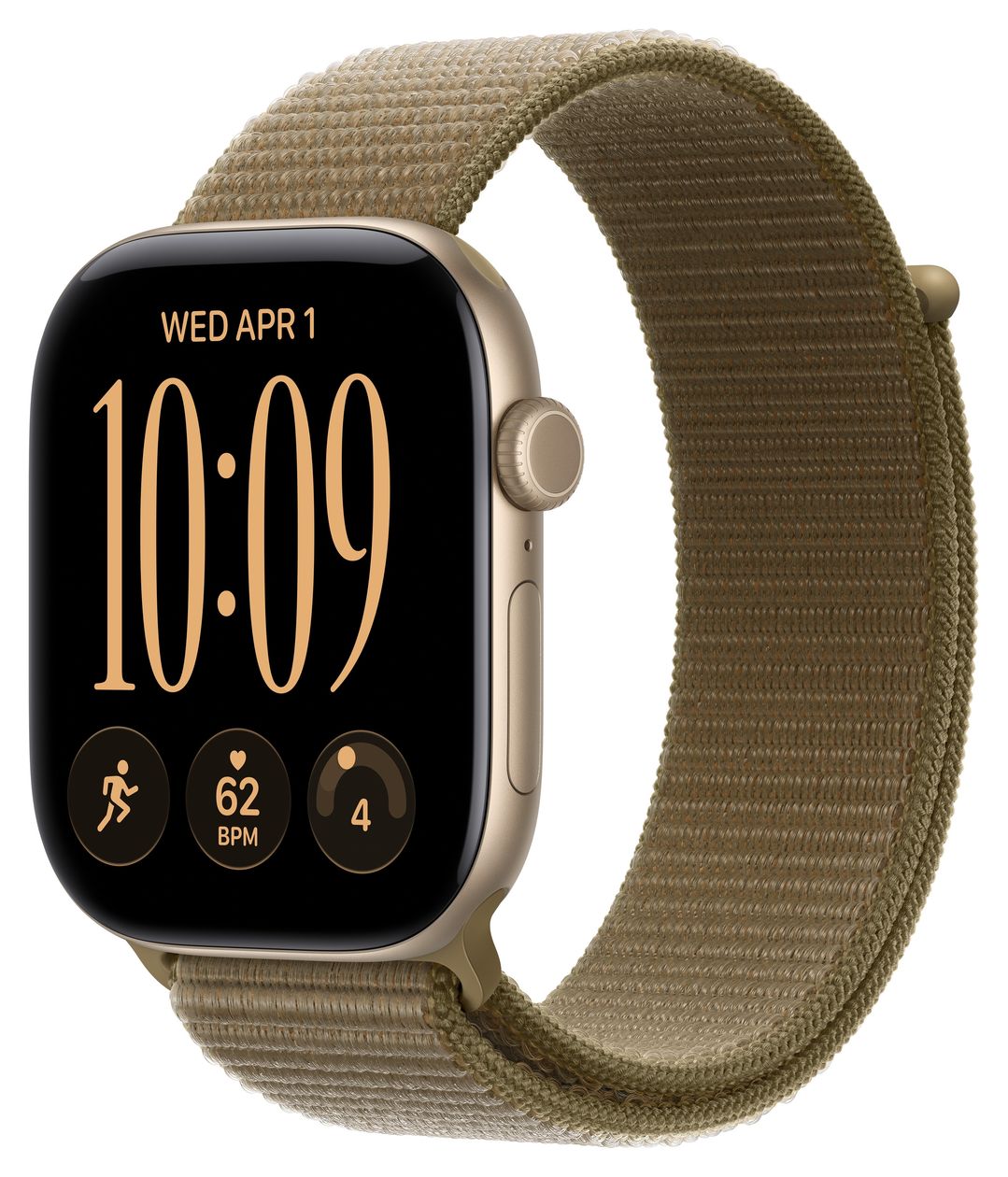 46 mm Sport Loop Oliv 