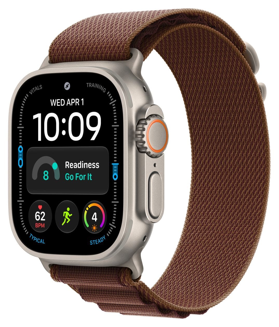 49 mm Alpine Loop Burgunder – Large – Titan Natur 