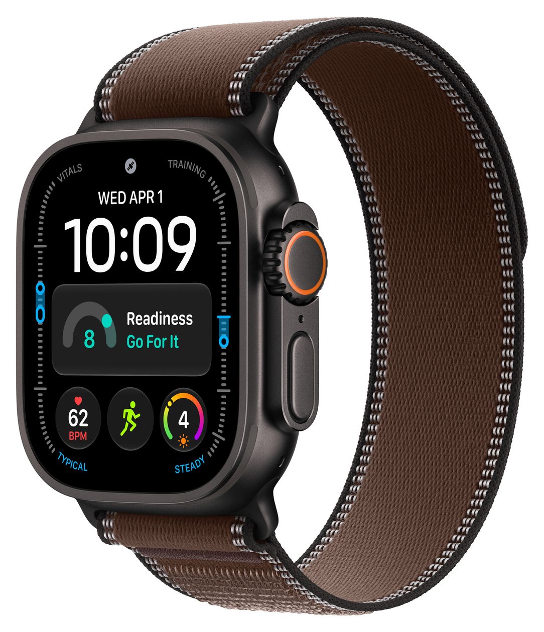 49 mm Trail Loop Dunkelumbra – S/M – Titan Schwarz 