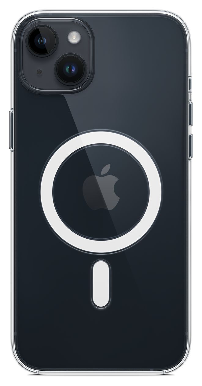 Clear Case mit MagSafe Cover für Apple iPhone 14 Plus  (Transparent) 