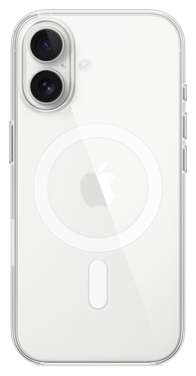 Clear Case mit MagSafe Cover für Apple iPhone 17  (Transparent) 