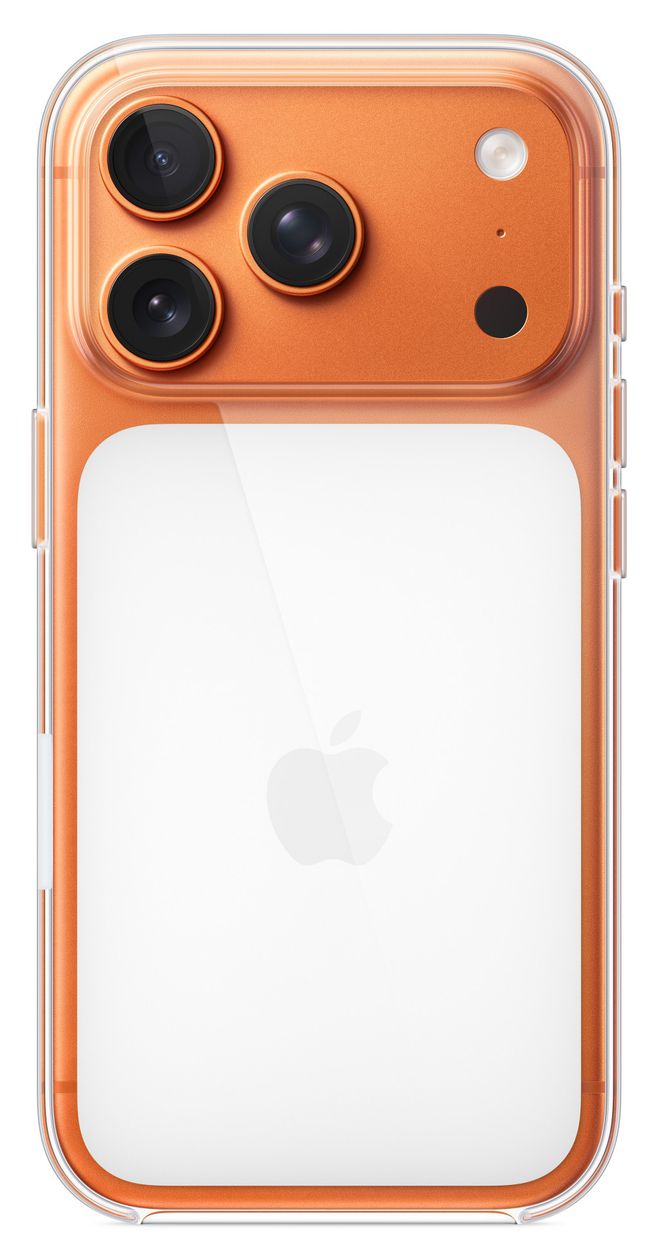 Clear Case mit MagSafe Cover für Apple iPhone 17 Pro  (Transparent) 