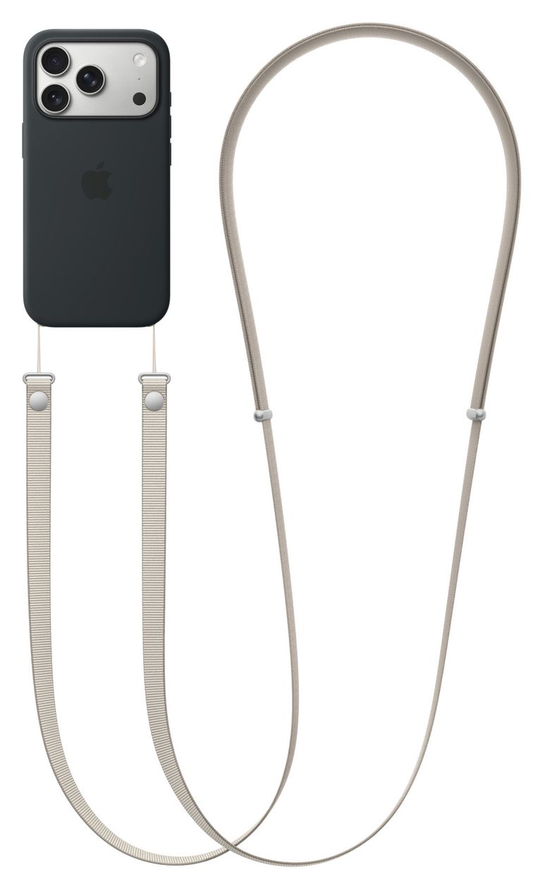 Crossbody Band Gurt für Apple  (Beige) 