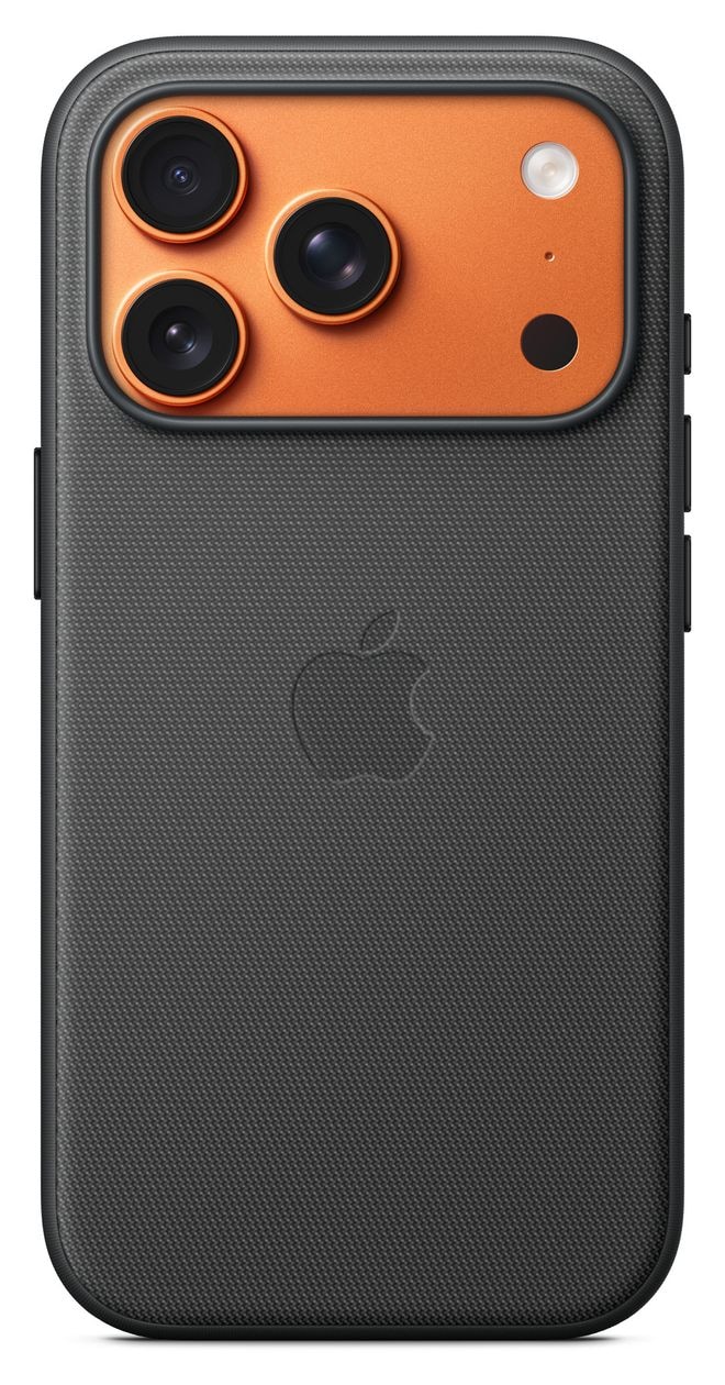 Funktionsgewebe Case mit MagSafe Cover für Apple iPhone 17 Pro  (Schwarz) 