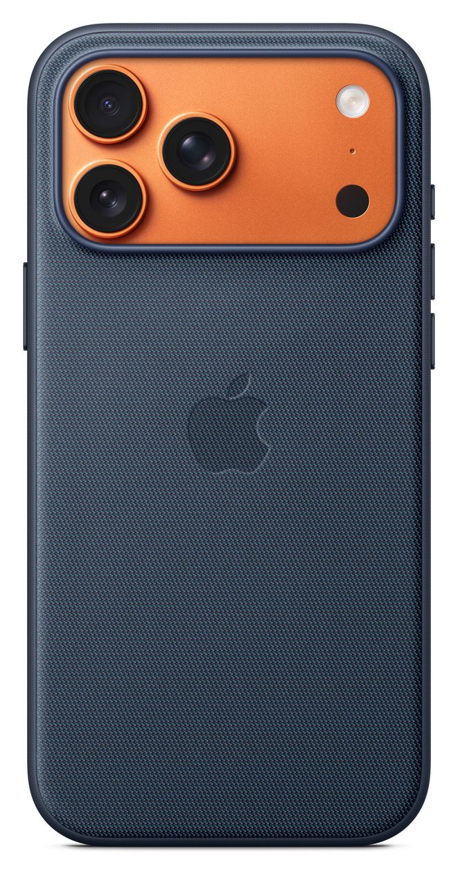 Funktionsgewebe Case mit MagSafe Cover für Apple iPhone 17 Pro Max  (Blau) 
