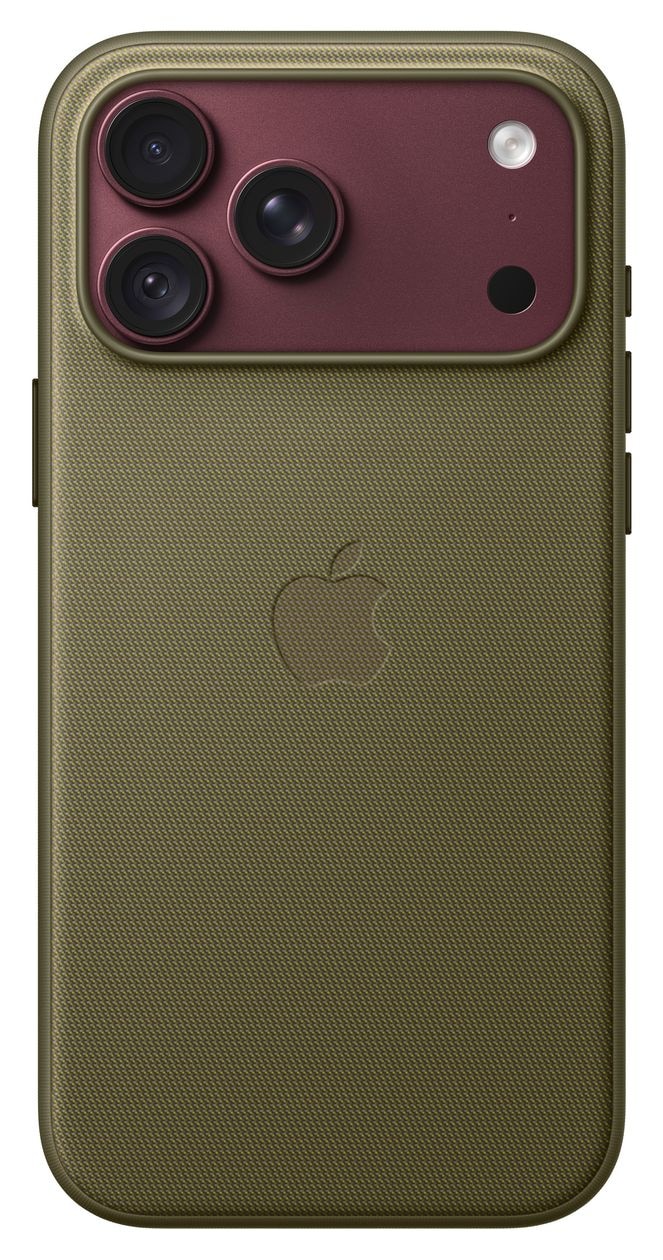 Funktionsgewebe Case mit MagSafe Cover für Apple iPhone 18 Pro Max  (Olive) 