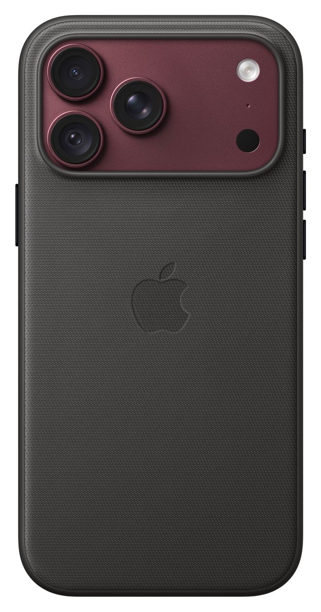 Funktionsgewebe Case mit MagSafe Cover für Apple iPhone 18 Pro Max  (Schwarz) 